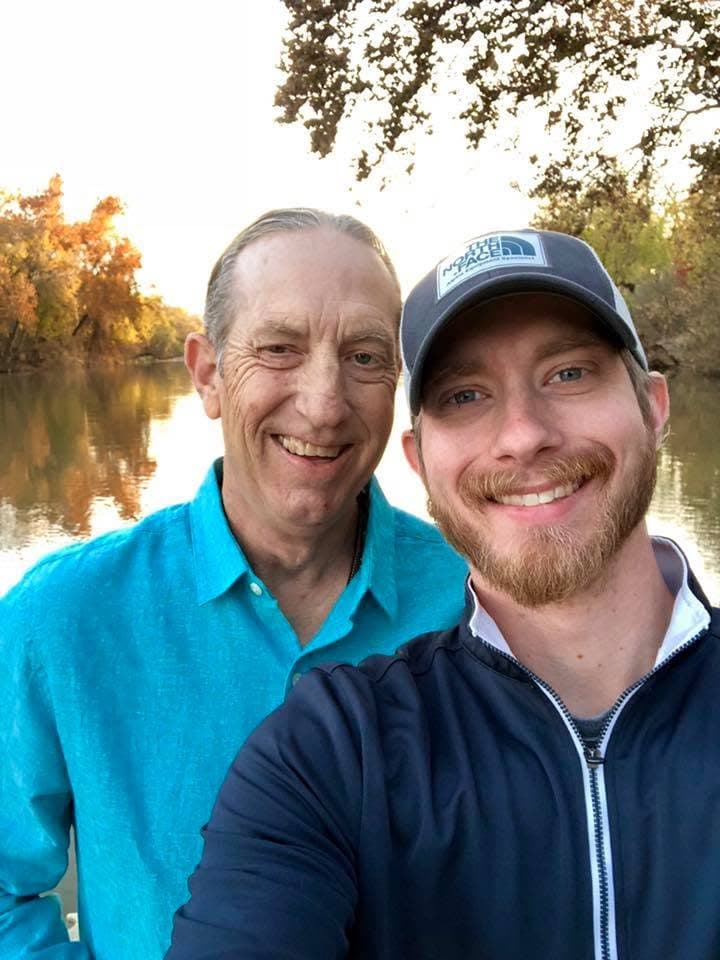Sun Tile founder Bill Shelton, left, with his son Tyler Shelton, Owner and President